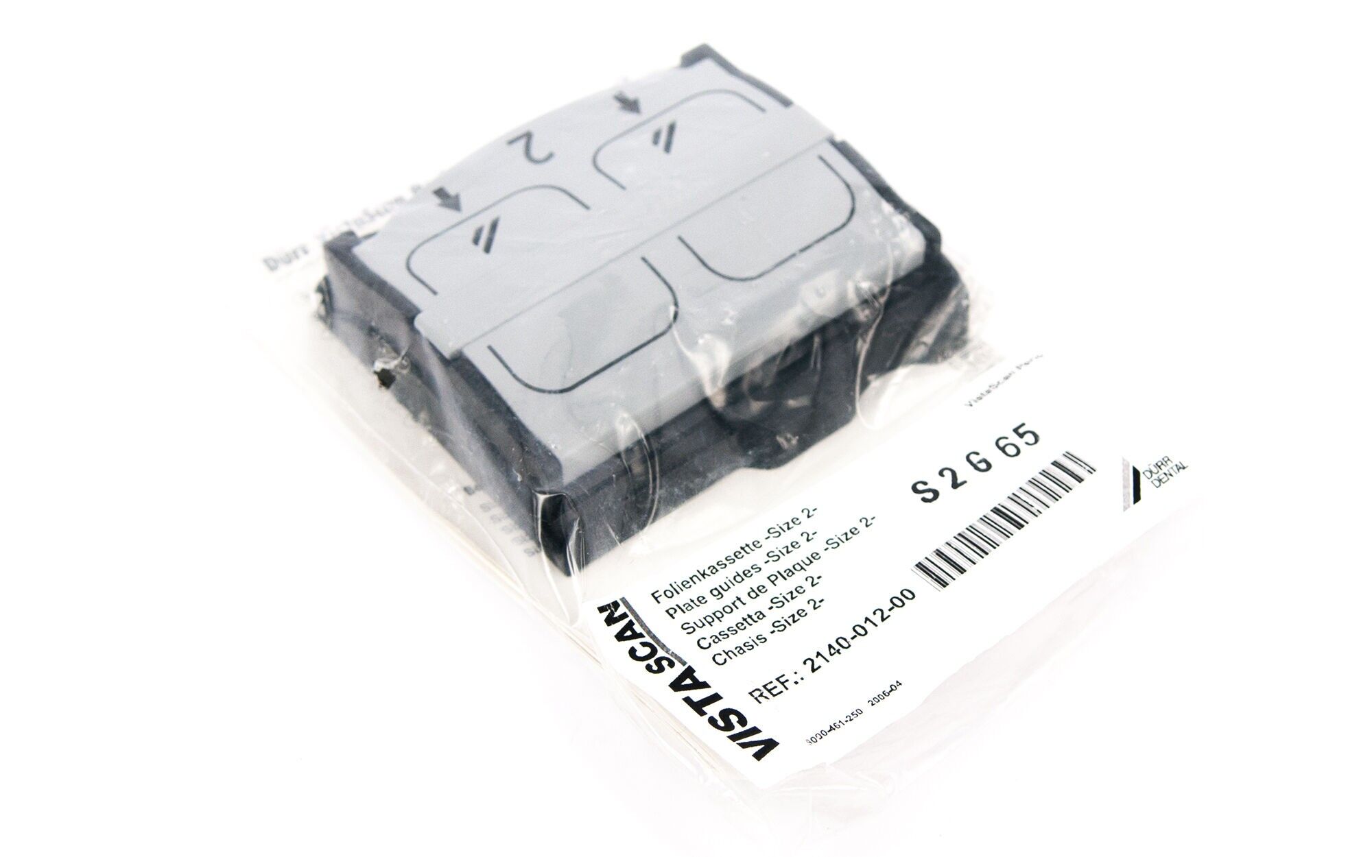 Dürr Dental VistaScan Folienkassette - Größe 2 - neu - 2140-012-00