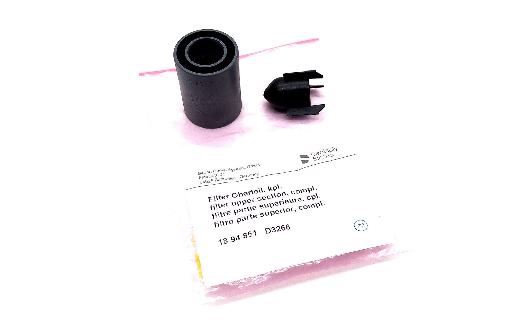 SIEMENS Sirona C-Serie Filter Oberteil komplett - 18 94 851