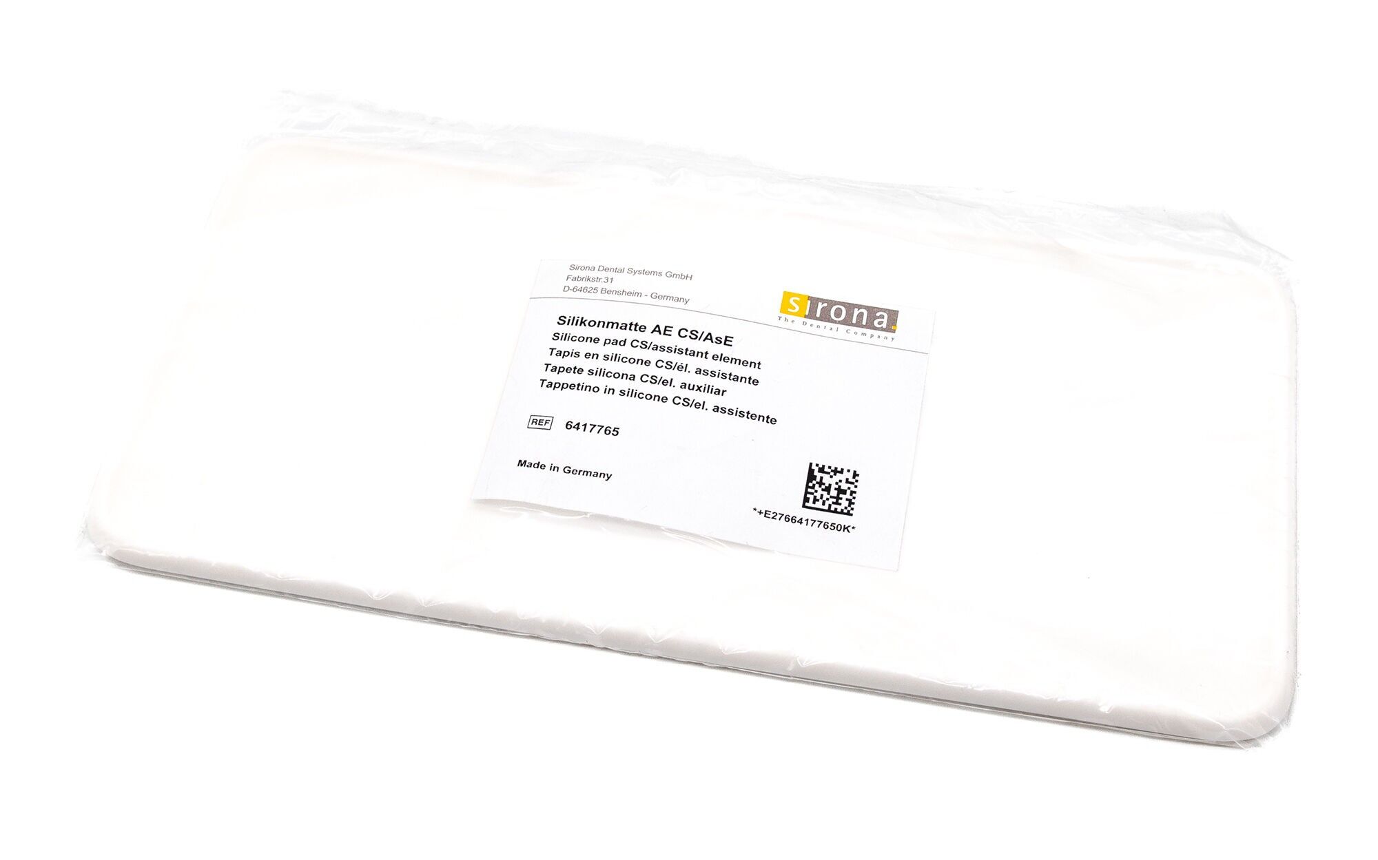 Sirona Intego Silikonmatte AE CS/AsE - 64 17 765