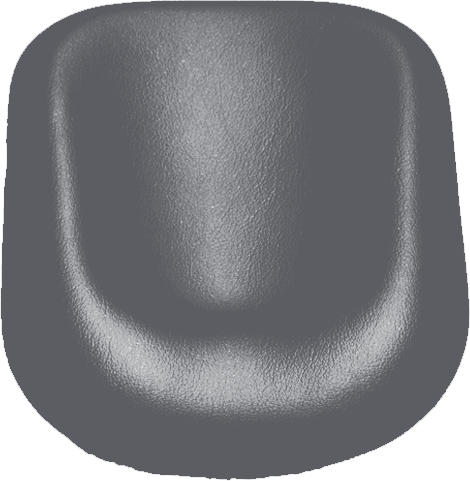 Kopfpolster KaVo Estetica E70 / E80 Sirona Sirona basalt